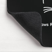 Eleganter Süßer Katzenliebhaber Trendiger Klassisc Mousepad (Ecke)