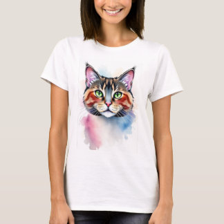 Eleganter T - Shirt für Frauen - Künstler