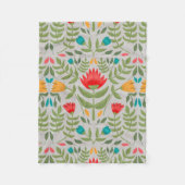 Eleganter Tableau Stil Fleecedecke (Vorderseite)