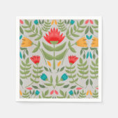 Eleganter Tableau Stil Serviette (Vorderseite)