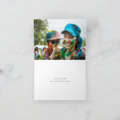 Eleganter Tag der englischen Rose Karte (Innenseite)