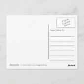 Eleganter Tag der Mutter mit dem Blumenreath Postkarte (Rückseite)