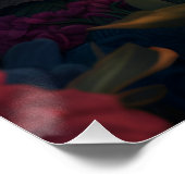 Eleganter Tag des toten, lebendigen Posters Poster (Ecke)