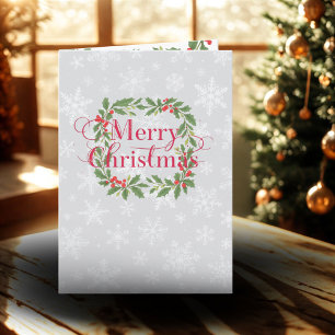 Eleganter Tannenkränze Frohe Weihnachten 
