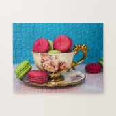 Eleganter Tea Cup Puzzle (Horizontal)