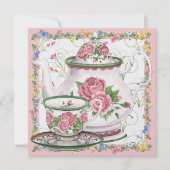 Eleganter Tee/Kaffee - SRF Einladung (Vorderseite)