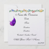 Eleganter Tee/Kaffee - SRF Einladung (Rückseite)