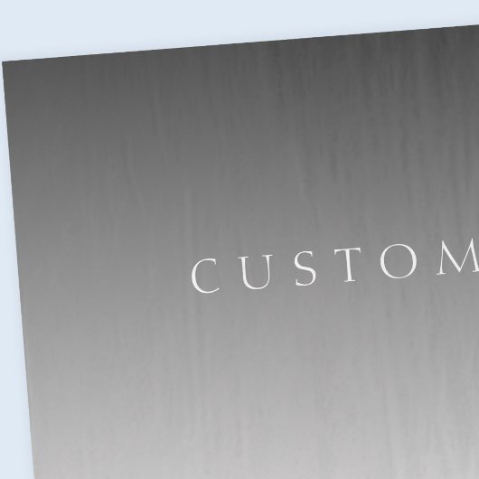 Eleganter Text über einfaches, modernes Grau Ombre Seidenpapier