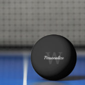 Eleganter Tischtennis aus Schwarz und Weiß-individ Tischtennisball (Netto)