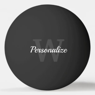 Eleganter Tischtennis aus Schwarz und Weiß-individ Tischtennisball