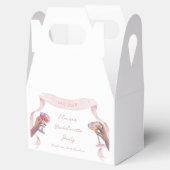 Eleganter Toast Bachelorette Niedlich Einzigartige Geschenkschachtel (Geöffnet)