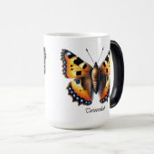 Eleganter Tortoiseschmetterlings-Wrap  Verwandlungstasse (VorderseiteRechts)