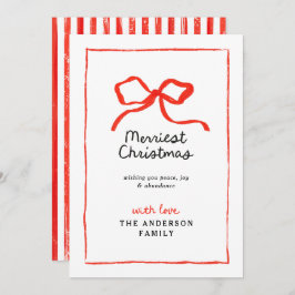 Eleganter, traditioneller roter Bug Weihnachten