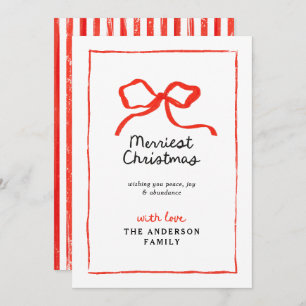 Eleganter, traditioneller roter Bug Weihnachten