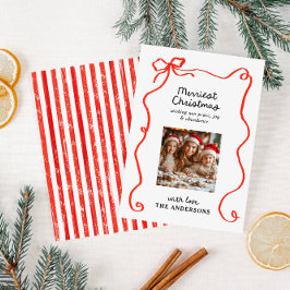 Eleganter, traditioneller roter Bug Weihnachten