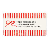 Eleganter, traditioneller roter Bug Weihnachten (Vorne)