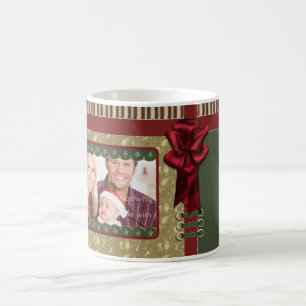 Eleganter traditioneller Weihnachtsentwurf Kaffeetasse