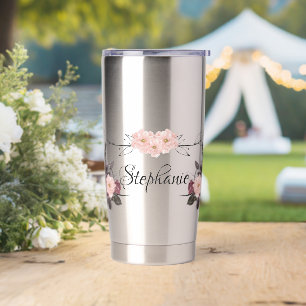 Eleganter, transparenter Personalisierter Name Thermobecher