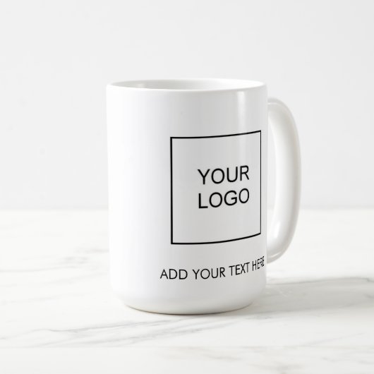 Eleganter, trendiger, benutzerdefinierter Text zum Kaffeetasse (VorderseiteRechts)