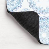 Eleganter trendiger Mandala-Moderner Chic Mousepad (Ecke)