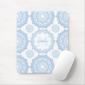 Eleganter trendiger Mandala-Moderner Chic Mousepad (Mit Mouse)
