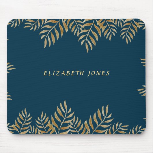 Eleganter Tropical Makeup Artist Mousepad (Vorne)