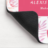 Eleganter tropischer Innenarchitekt Mousepad (Ecke)