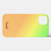 Eleganter tropischer Sommer Case-Mate iPhone Hülle (Rückseite (Horizontal))