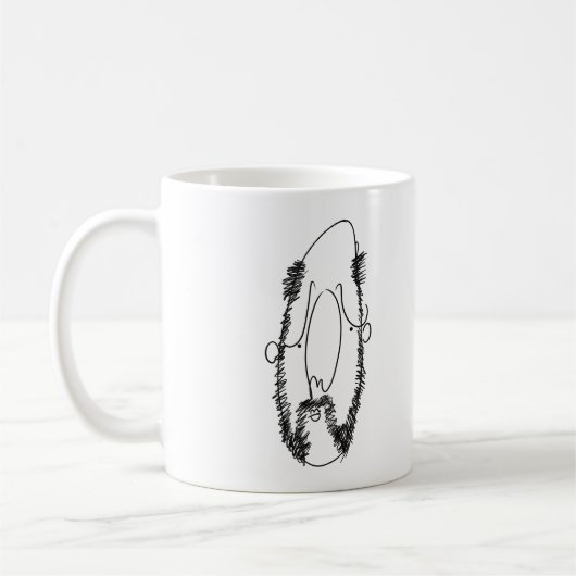 Eleganter Typ Kaffeetasse (Links)