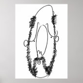 Eleganter Typ Poster (Vorne)