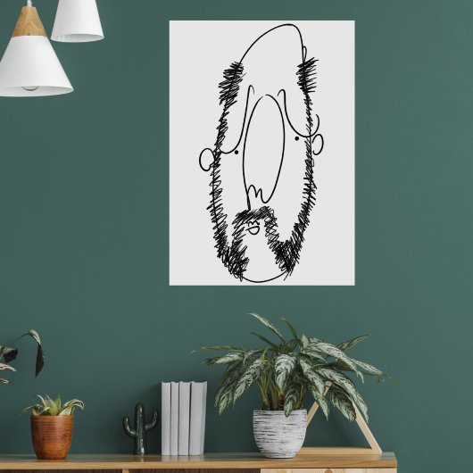 Eleganter Typ Poster (Wohnzimmer 1)