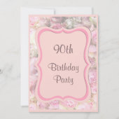 Eleganter u. romantischer gerahmter einladung (Vorderseite)