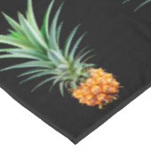 eleganter unbedeutender schwarzer Hintergrund der Tischdecke (Schrägansicht)