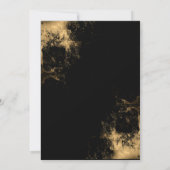 Eleganter und anspruchsvoller Pumpkin-Erntedank Einladung (Rückseite)