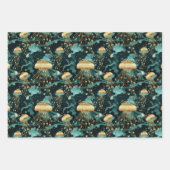 Eleganter und ätherischer Quallen Geschenkpapier Set (Vorderseite 2)