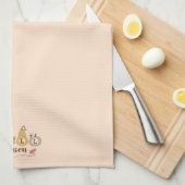 Eleganter und einfacher Fall-Themed Pumpkin Geschirrtuch (Viertel Falte)