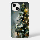 Eleganter und künstlerischer Weihnachtsbaum Case-Mate iPhone Hülle (Rückseite)