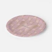 Eleganter und moderner pappteller (Schrägansicht)