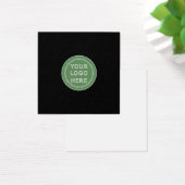 Eleganter und sanfter schwarzer QR-Code (Schreibtisch)