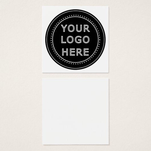 Eleganter und sanfter schwarzer QR-Code (Vorne & Hinten)