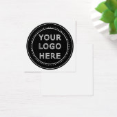 Eleganter und sanfter schwarzer QR-Code (Schreibtisch)