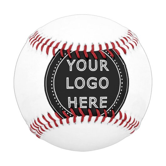 Eleganter und sanfter schwarzer QR-Code Baseball (Vorderseite)