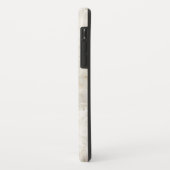 Eleganter und sanfter schwarzer QR-Code Case-Mate iPhone Hülle (Hinten/Links)