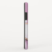 Eleganter und sanfter schwarzer QR-Code Case-Mate iPhone Hülle (Hinten/Rechts)