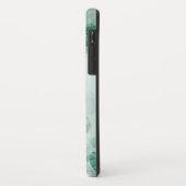 Eleganter und sanfter schwarzer QR-Code Case-Mate iPhone Hülle (Hinten/Links)