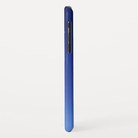 Eleganter und sanfter schwarzer QR-Code Case-Mate iPhone Hülle (Hinten/Links)