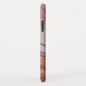 Eleganter und sanfter schwarzer QR-Code Case-Mate iPhone Hülle (Hinten/Rechts)