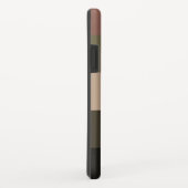 Eleganter und sanfter schwarzer QR-Code Case-Mate iPhone Hülle (Hinten/Rechts)