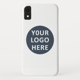 Eleganter und sanfter schwarzer QR-Code Case-Mate iPhone Hülle