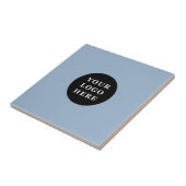 Eleganter und sanfter schwarzer QR-Code Fliese (Seite)